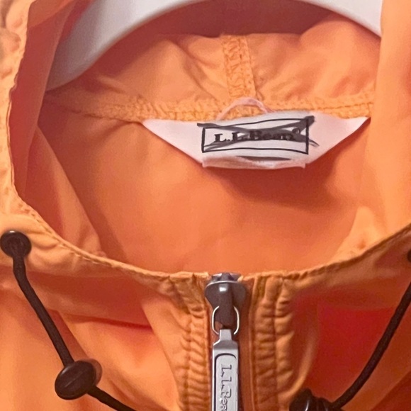 L.L. Bean Orange and Red Lightweight Jacket 310 - Picture 7 of 12